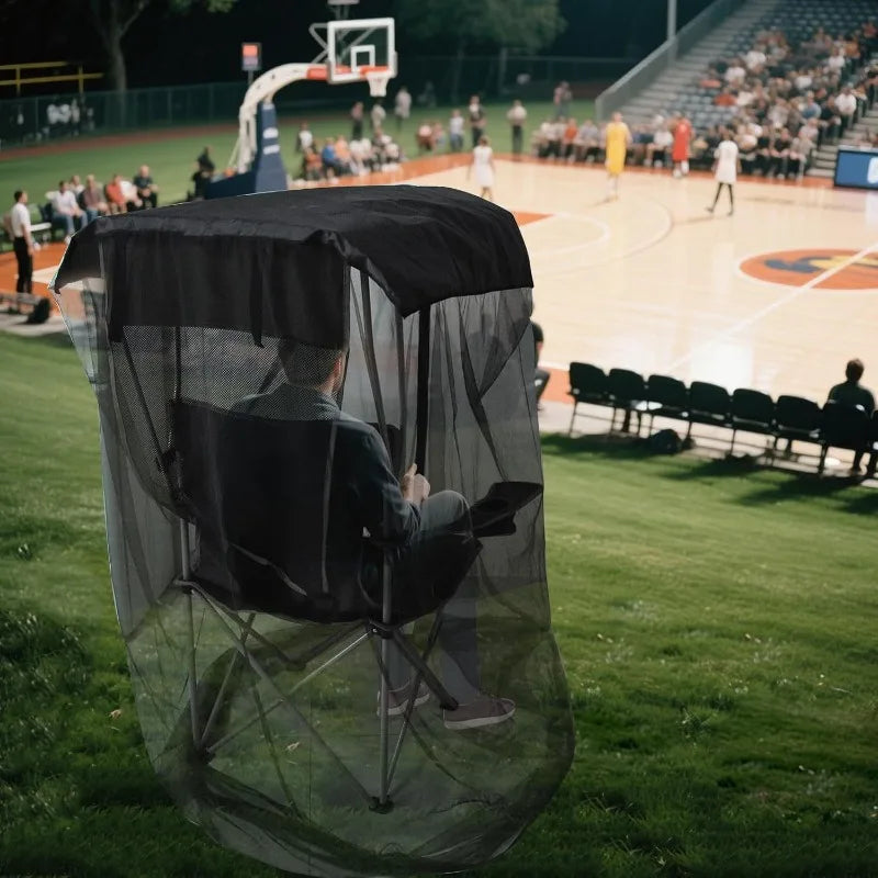 Portable Outdoor Detachable Mosquito Net Easy Setup Foldable for Garden Courtyard Fishing Camping Travel Patio Rocking Oasis Select