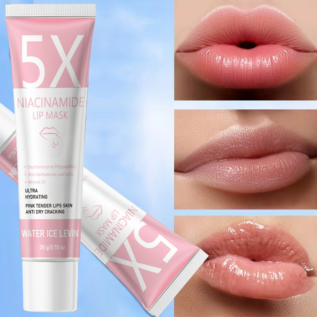 5X Niacinamide Lip Mask – Hydrating Anti-Crack with Aloe Hydrating Lip Mask Oasis Select