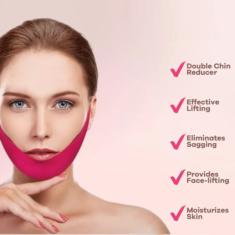 YURHERSU V-Pull Facial Mask – Firm, Lift & Glow | 3-Pack Facial Sheet Mask Oasis Select