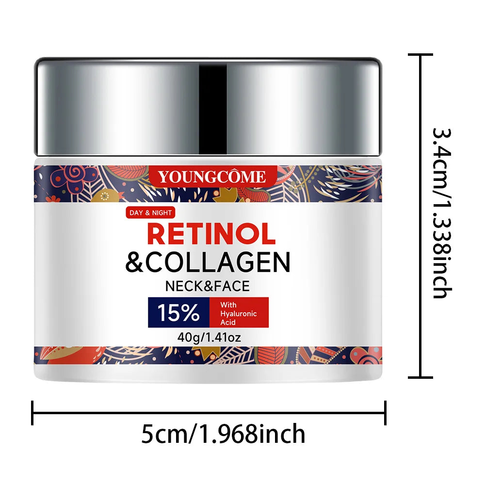 YOUNGCOME Retinol Collagen Hyaluronic Acid Anti-Aging Face Cream