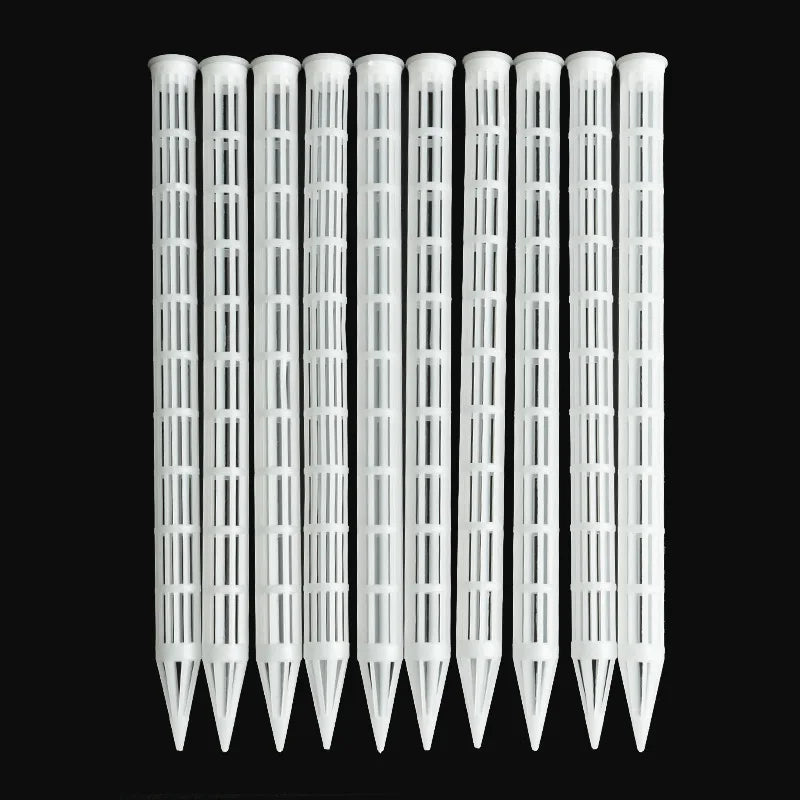 10/20Pcs Plant Aeration Tubes for Pots -Root Rot Prevention,Prevent Overwatering for Healthy Roots,Wet-dry Cycle.gardening Tools Oasis Select 10pcs Transparent