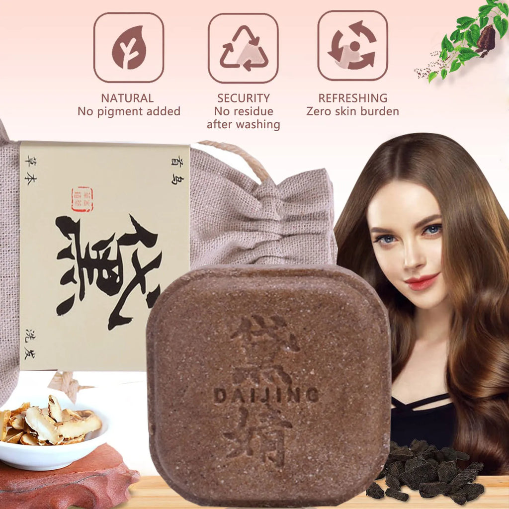 Polygonum Multiflorum Herbal Hair Soap – Anti-Dandruff & Nourish