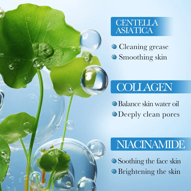 FAYANKOU Collagen Cleansing Milk – Moisturizing Anti-Wrinkle Wash Facial Cleanser Oasis Select