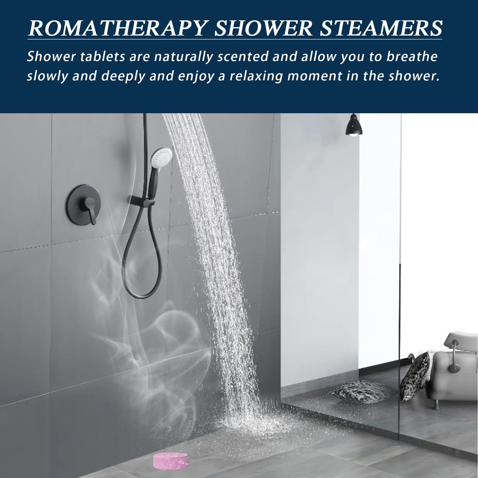 Aromatherapy Shower & Bath Tablets – Cleanse & Moisturize