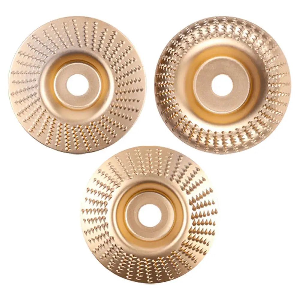 Wood Carving Grinding Disc 16mm Bore – Angle Grinder Shaping Wheel
