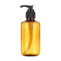 1pc Useful Plastic Shampoo Shower Gel Pump Container Liquid Shower Gel Bottles Bottling Oasis Select Brown-200ml