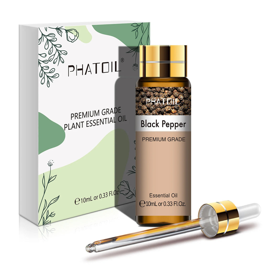 PHATOIL 10ml Pure Essential Oil – Diffuser, DIY & Aromatherapy