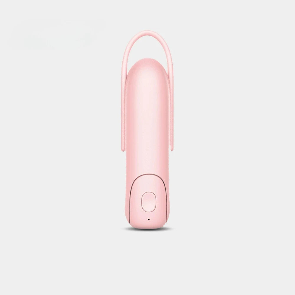 Portable Handheld Fan With Power Bank 48H Battery Life Run While Charging 180° Foldable Soft Blades Pocket Travel Fan Oasis Select Pink