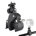 360° Bike Handlebar Camera Mount – Universal 1/4" Tripod Clamp