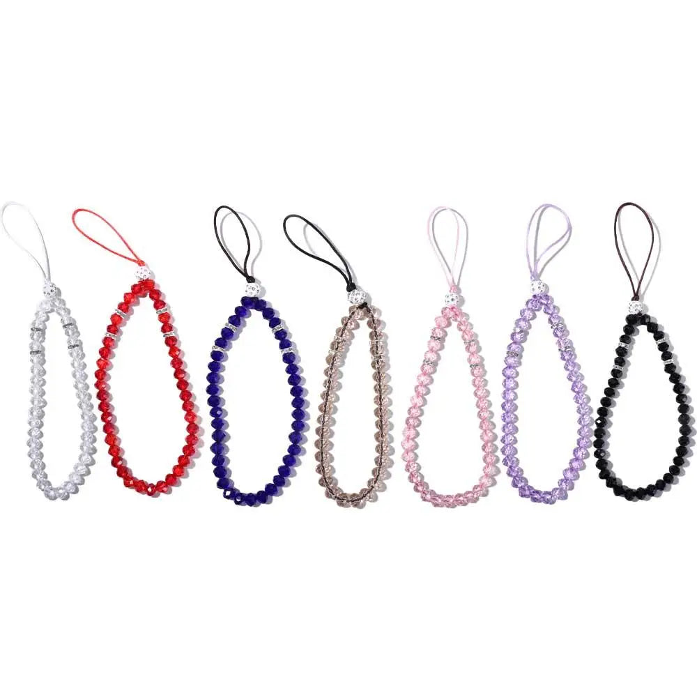 New 1PC Luxury Crystal Mobile Phone Straps Lanyards For Keys Bling Diamond Hand Wrist Strap Rope Cord Holder Lanyard For Phones Oasis Select