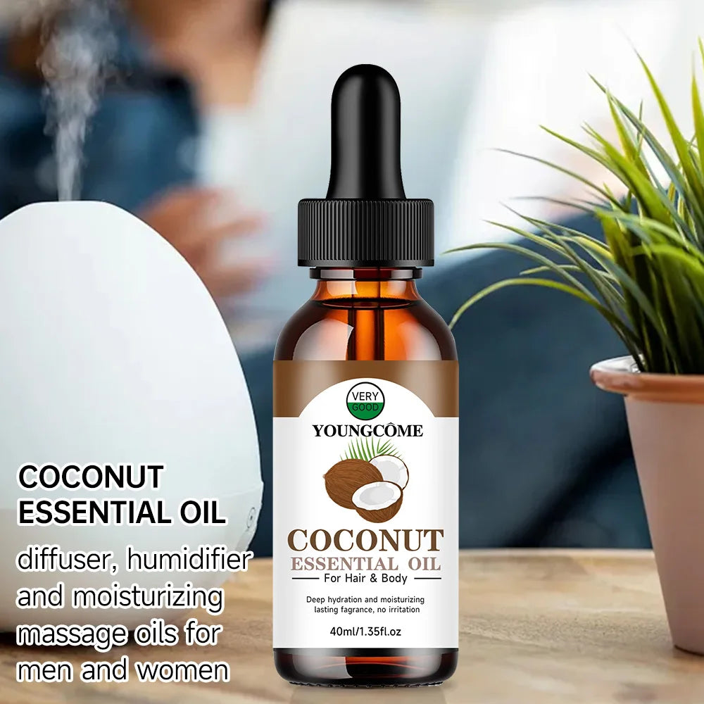 Coconut Hair Oil – Smooth, Nourish & Strengthen All Hair Types