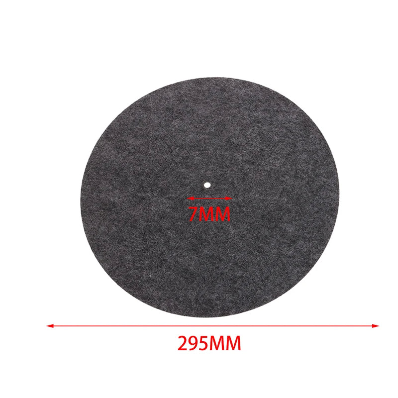 1PC Slip Mat Felt Turntable Platter Mat For LP Vinyl Record Audio Replacement DIY Accessories Audiophile Thick Turntable Mat Oasis Select