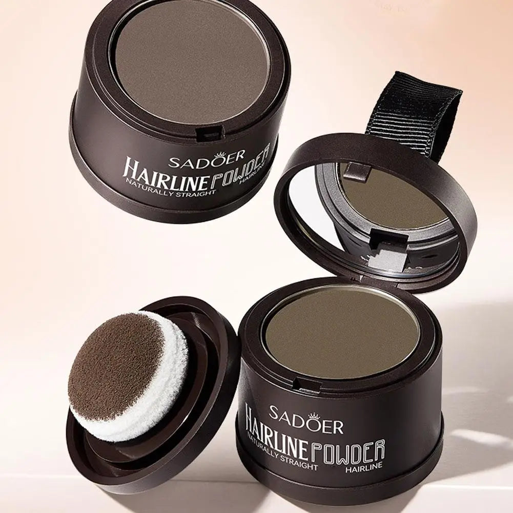 Adds Volume Hairline Powder, Root Touch Up & Loss Cover Up, Instant Gray Cover Up Powder Long-Lasting Coverage For Thinning Hair Oasis Select