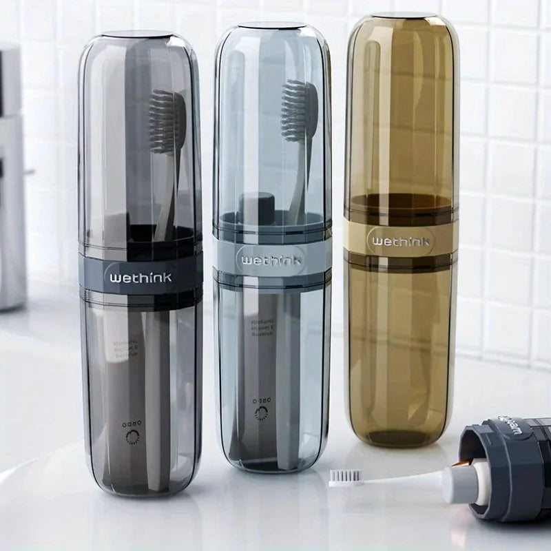 1PC Toothbrush Travel Containers Transparent Portable Toothbrush Case Outdoor/business Trip/travel Acessories Oasis Select