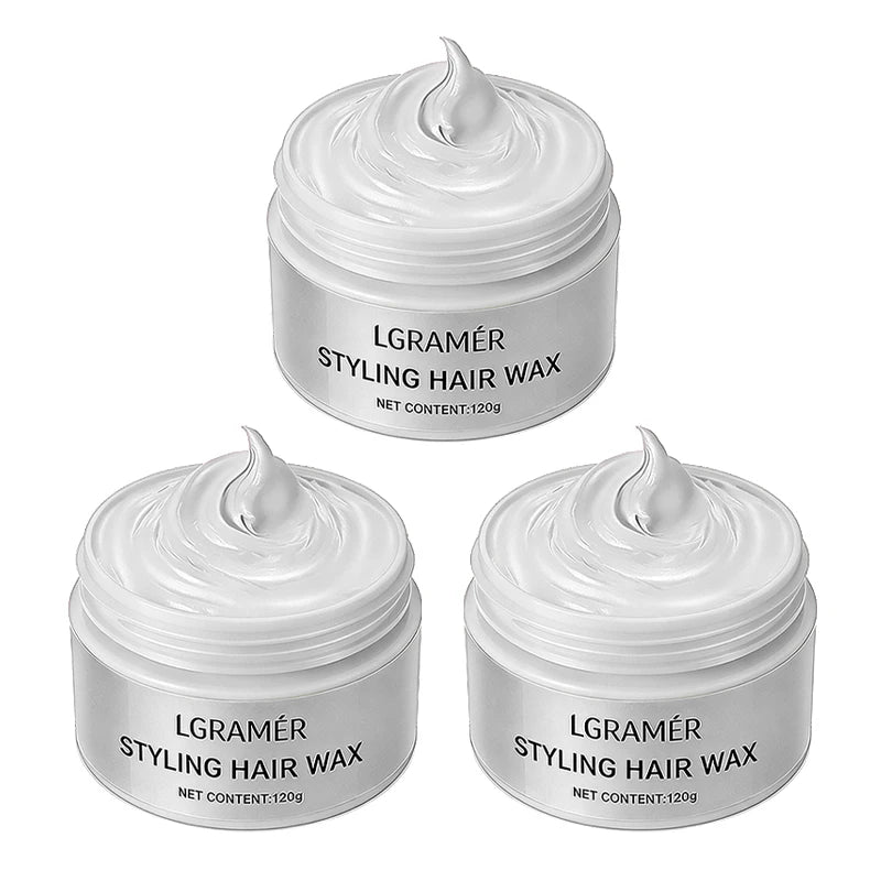 Temporary Hair Color Wax – 9 Shades | Silver Gray, Wine Red & More