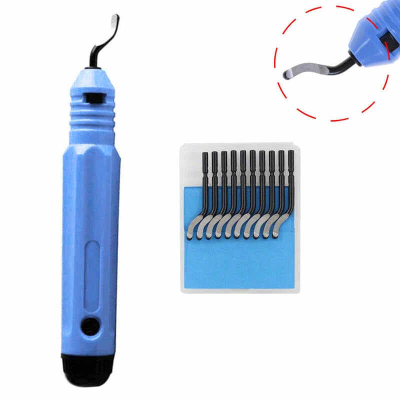 Handle Burr Metal Repair Deburring Tool Kit NB1100 Burr Handle Cutters Blades Hand Deburring Rough Edges Tools Oasis Select