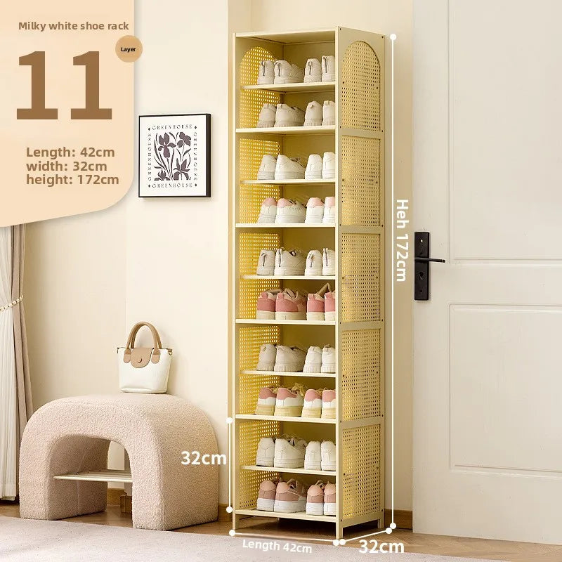 Simple Shoe Cabinet Home Door Multi-layer Baffle Rack Corridor