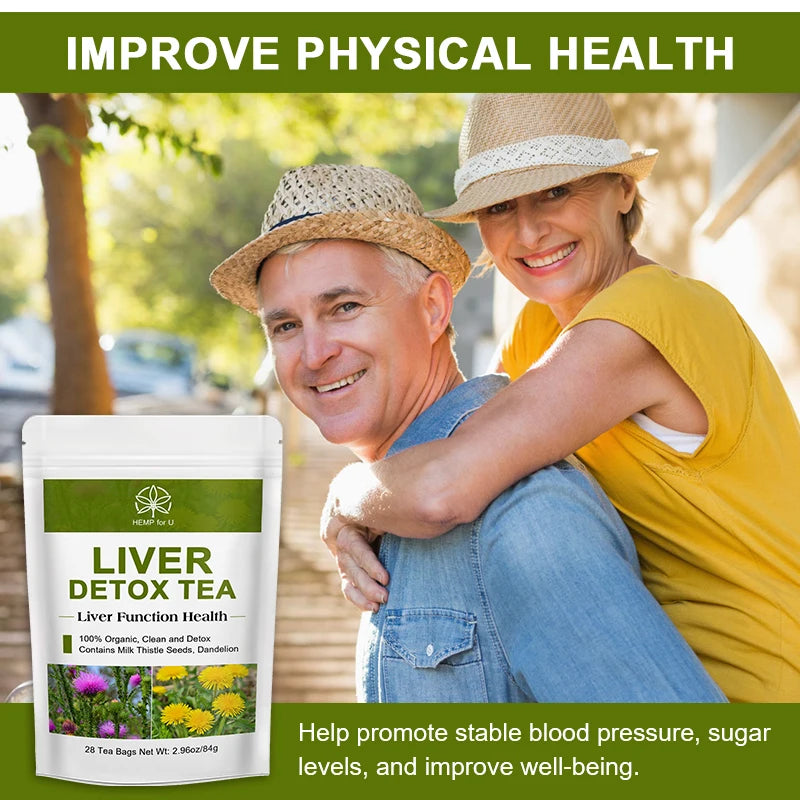 100% Liver Detox Drink Contains Natural Plants Milk Thistle and Dandelion Support Liver Health, Cleanse and Relieve Bad Breath Oasis Select