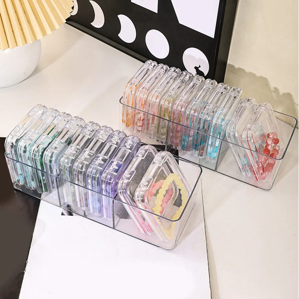 Transparent Nail Storage Box, Fake Nail Display Box, Bracelet, Jewelry, Jewelry Organizing Box Oasis Select