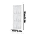 6-Pocket Mesh Hanging Organizer | Over Door Wall Storage