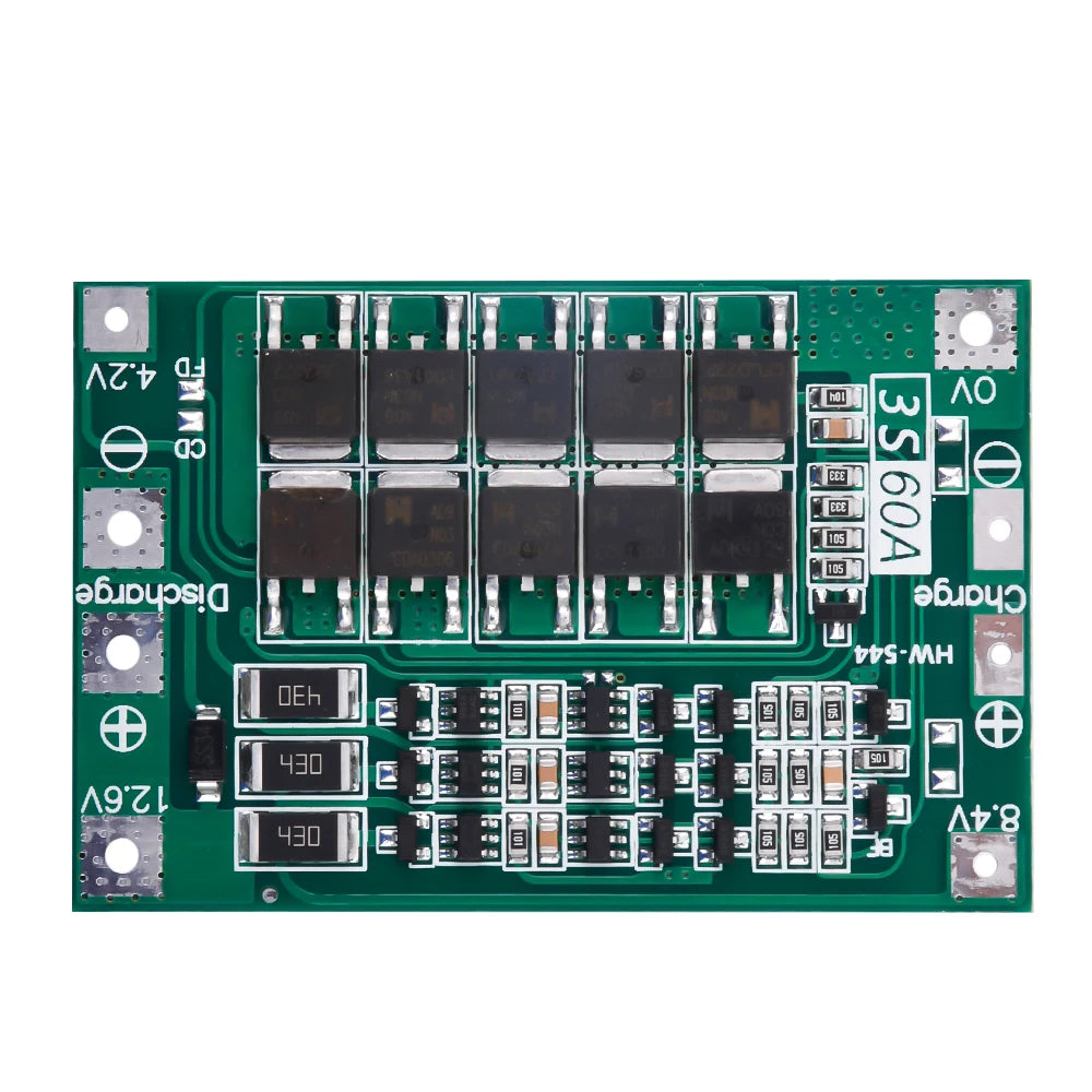 3S 60A Lithium Battery Charging Protection Board Split Port Active Equalizer Module Battery Management System BMS Oasis Select