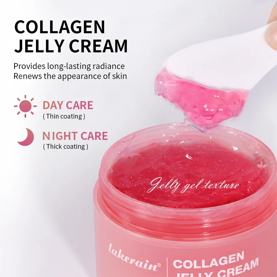 100ml Collagen Jelly Face Cream, Moisturizing Firming Anti-Aging, Brightening Wrinkle Remover Skin Care Oasis Select