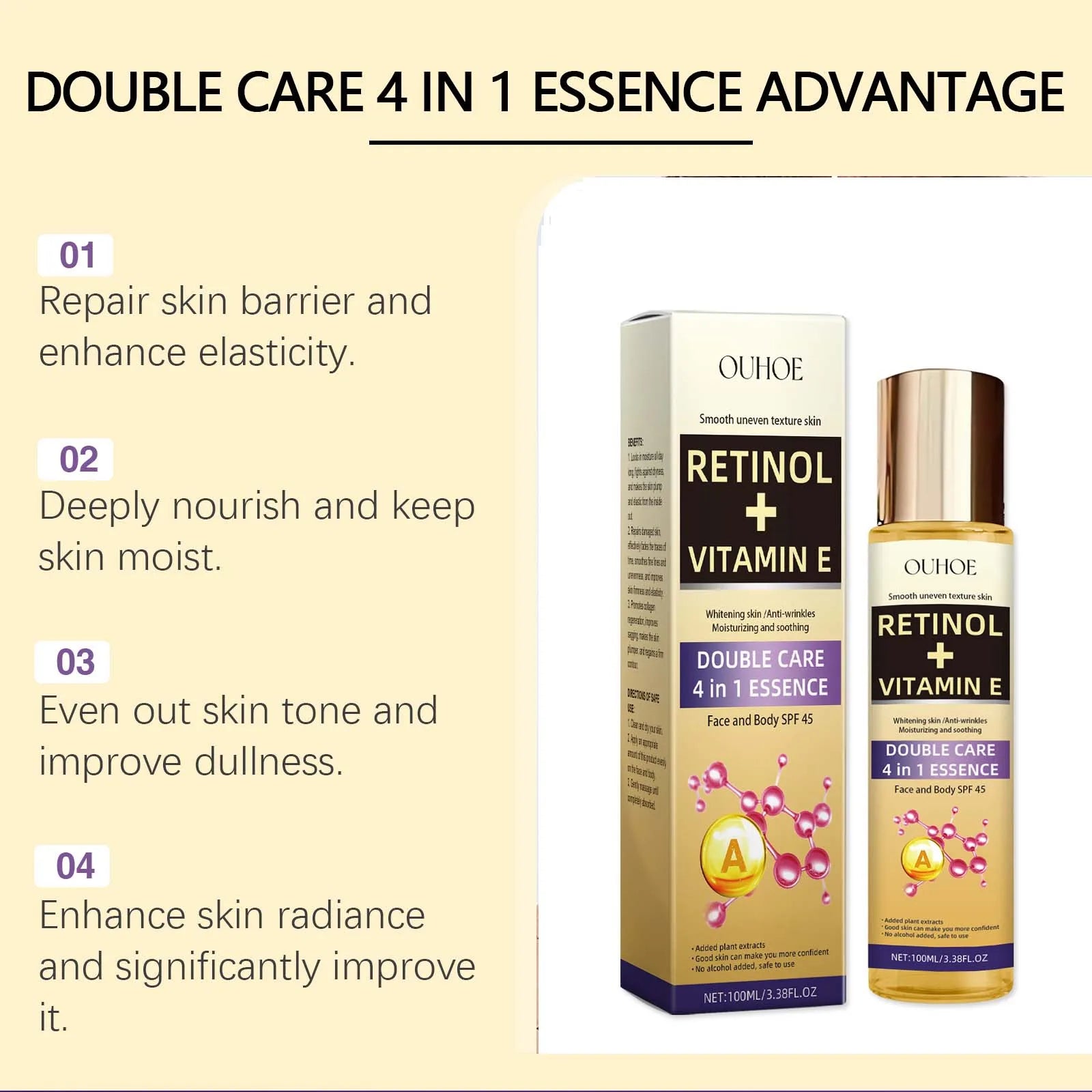 Collagen Retinol Face Serum – Firming, Anti-Aging & Pore Care Face Serum Oasis Select