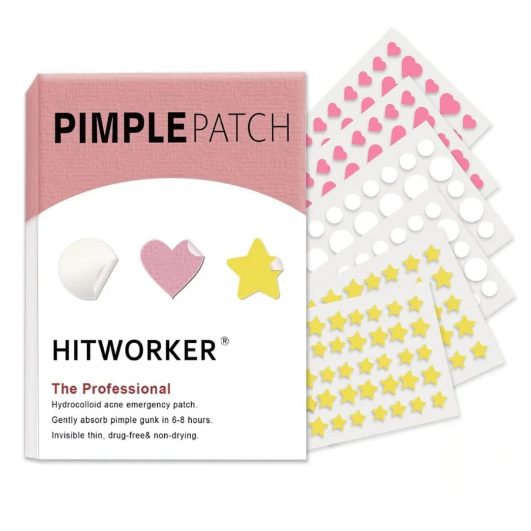 200/400pcs Black Star Hydrocolloid Acne Patch Fashion Ultrathin Breathable Acne Covering Hydrocolloid Patch Beauty Acne Patch Oasis Select 112PCS