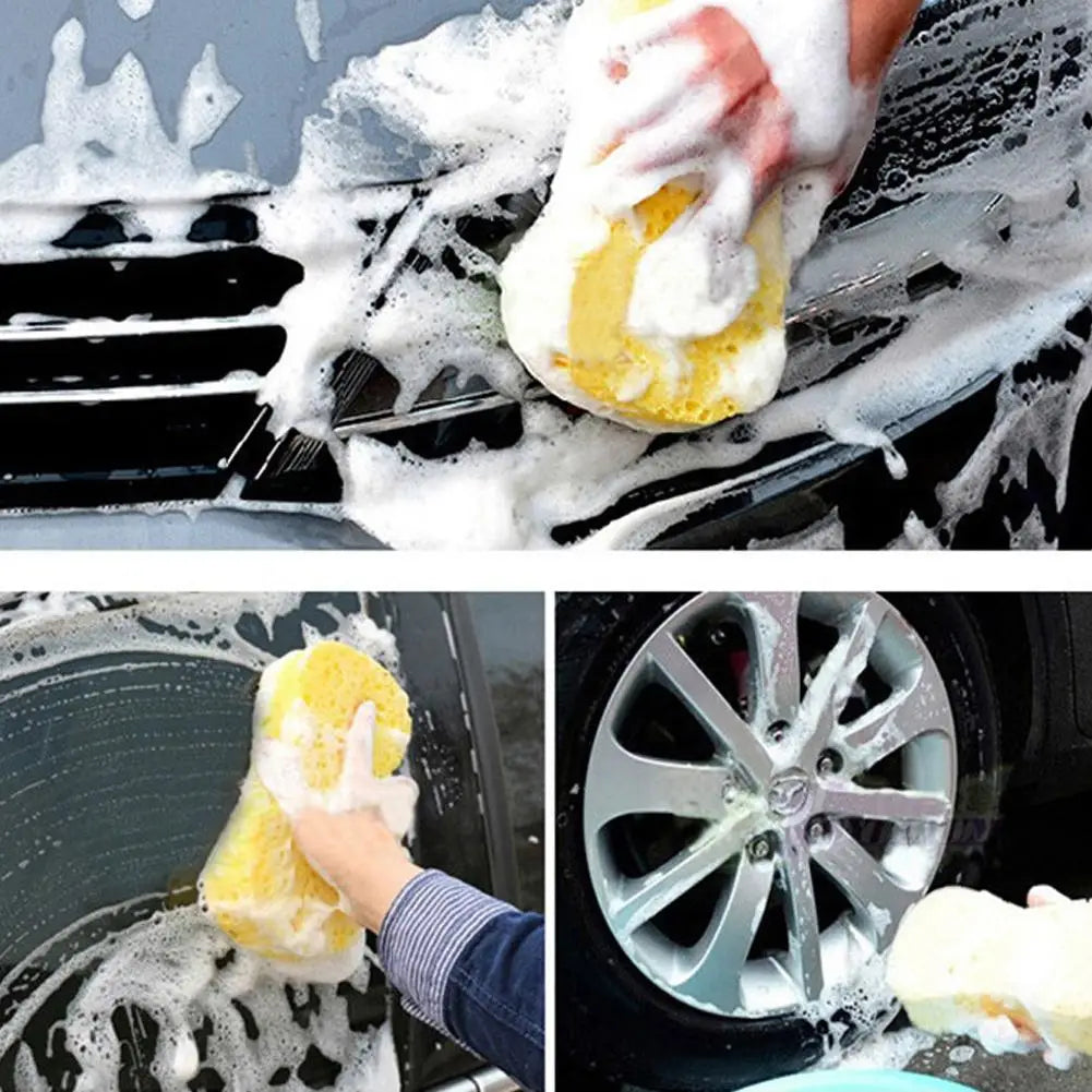 Honeycomb Car Wash Sponge Set – 5-Piece Auto Detailing Foam Car Wash Sponge Oasis Select