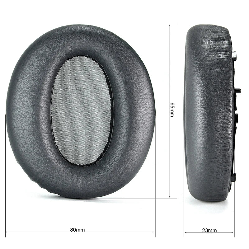 1pair Headphone Ear Pads Replacement Earpads Cushions with Plastic Snap On Clips for For W820NB Oasis Select