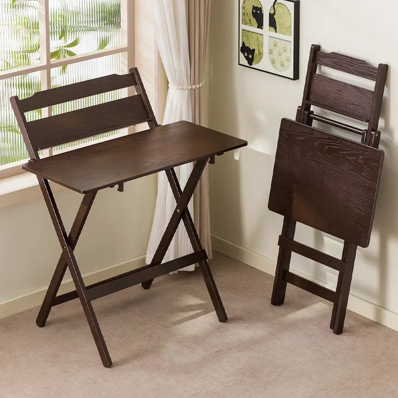 Installation-free folding table, desk, children's study table, adjustable height, writing table, student home bedroom desk Oasis Select