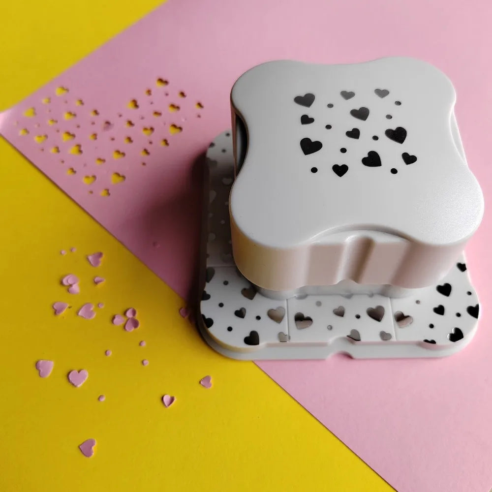 Magnetic Paper Hole Punch Handmade Crafts Tool Embossing Device Labor-Saving Punching Machine Paper Cutter Card Making Oasis Select Style 2