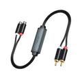 RCA Audio Ground Loop Isolator – 3.5mm Noise Filter Adapter