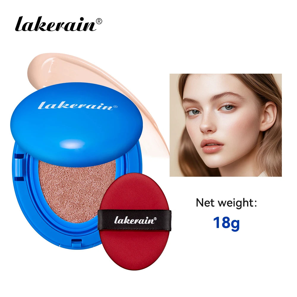 Semi-Matte Finish BB Cushion Full Coverage Waterproof Korean Cushion Foundation Up to 72-Hour Base Makeup Cools Skin Foundations Oasis Select As Picture