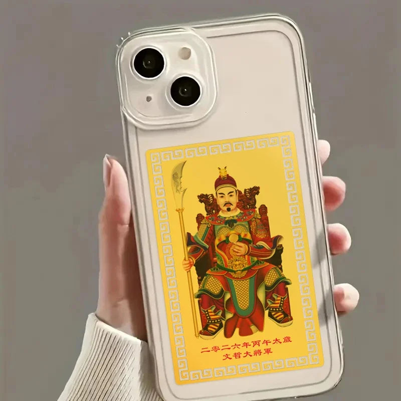 2026 Amulet Horse Year Tai Sui Feng Shui Card Exorcism And Protection Gifts Taoism Metal Cards Safety Attracting Wealth Oasis Select