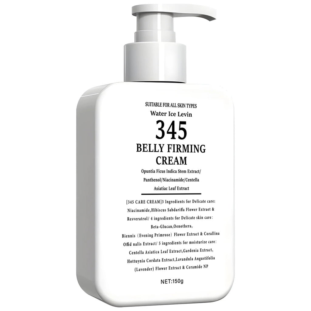 345 Belly Firming Cream – Niacinamide & Centella Body Cream Body Firming Cream Oasis Select Beige 150g