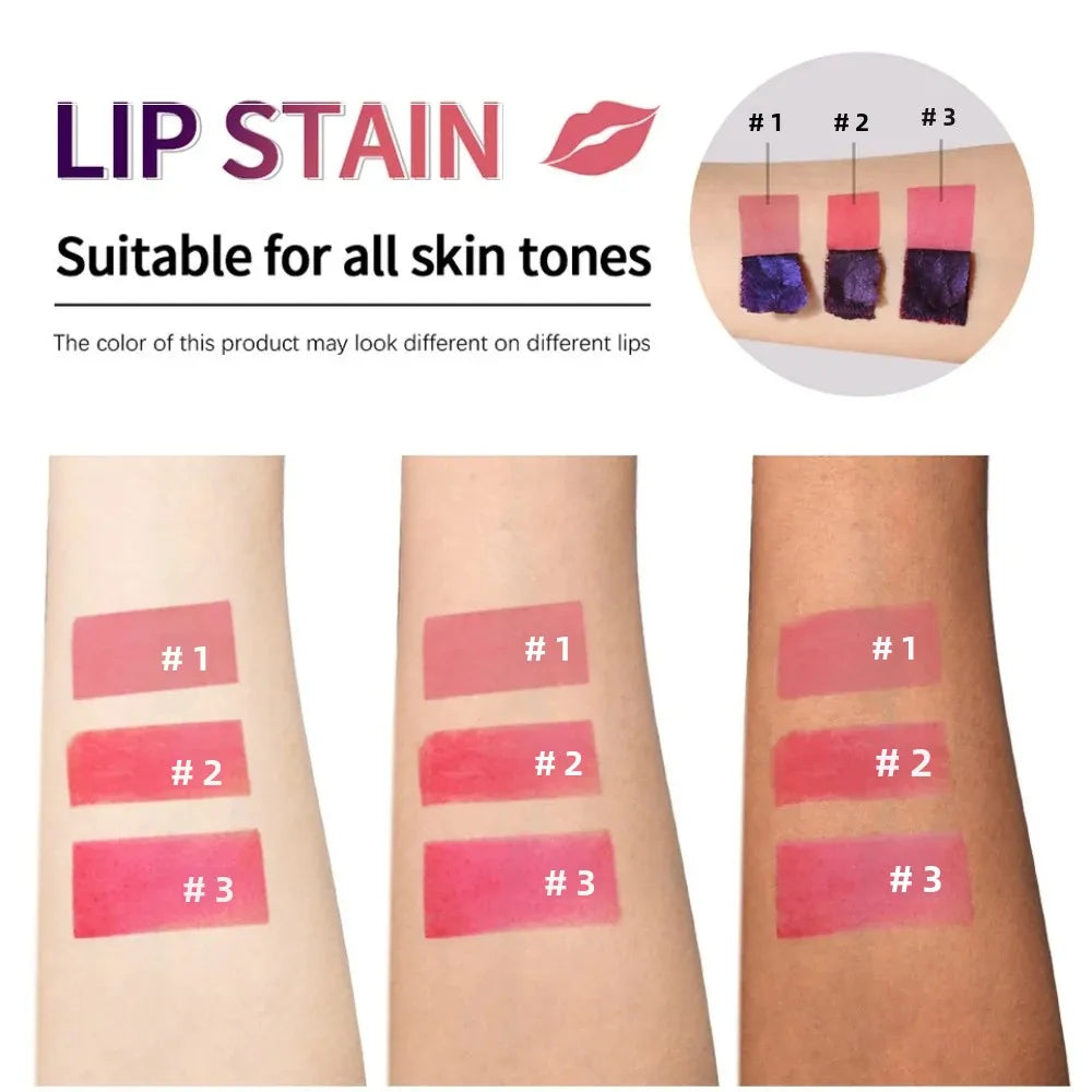 Lakerain Peel-Off Lip Stain – Matte Waterproof Lip Tint