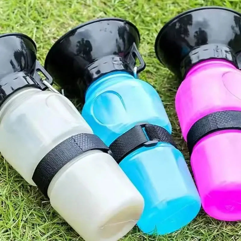 500ml Outdoor Squeeze Portable Pet Dog Water Bottle Large and Small Dog Travel Drinking Cup Supplies Suitable for Dogs and Cats Oasis Select