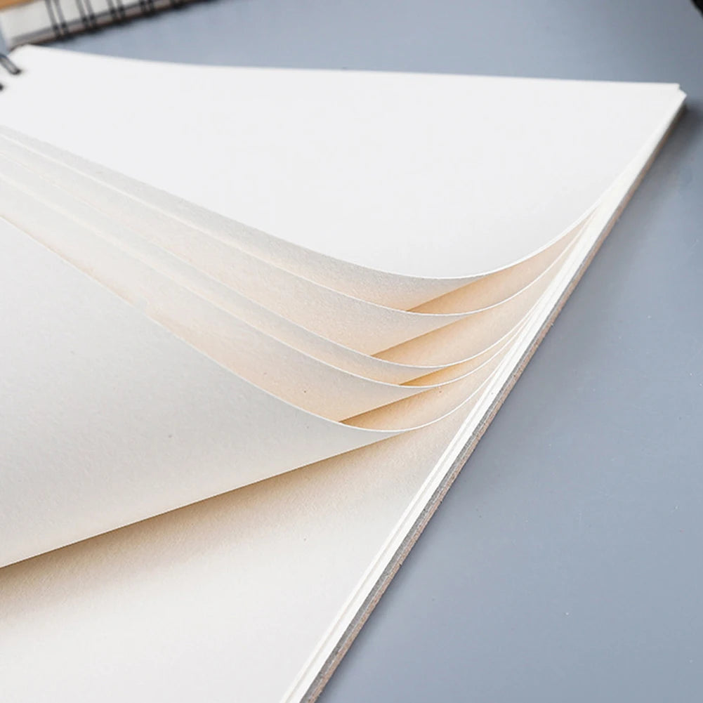 160 GSM Spiral Sketchbook A3/A4/A5/A6 – 30-Sheet Drawing Pad