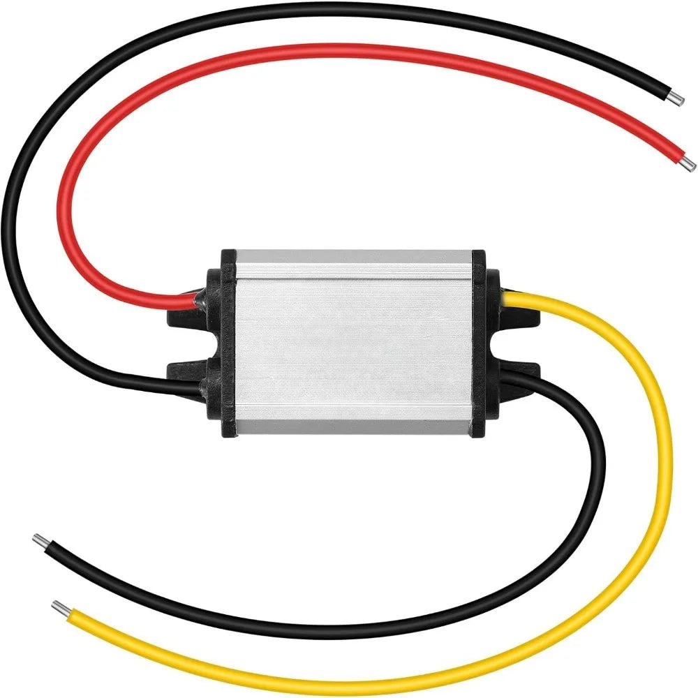 DC 12V/24V To 3-24V 2A Adjustable Voltage Converter Waterproof Module Buck Converter For Robotics Motor Automotive Light Strip Oasis Select