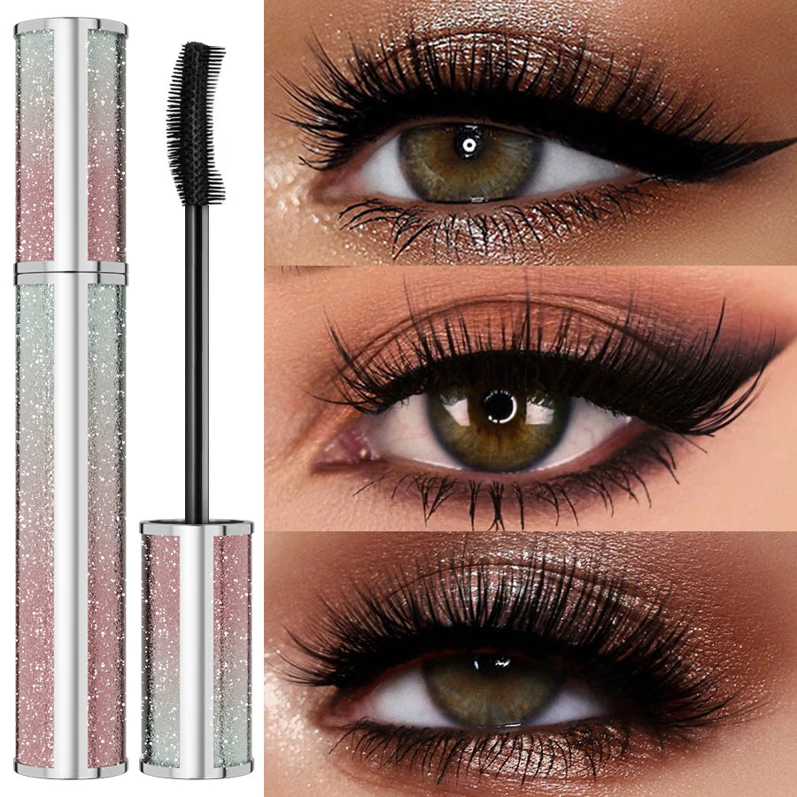 KAFURUX 4D Black Waterproof Mascara – Lengthening & Volume