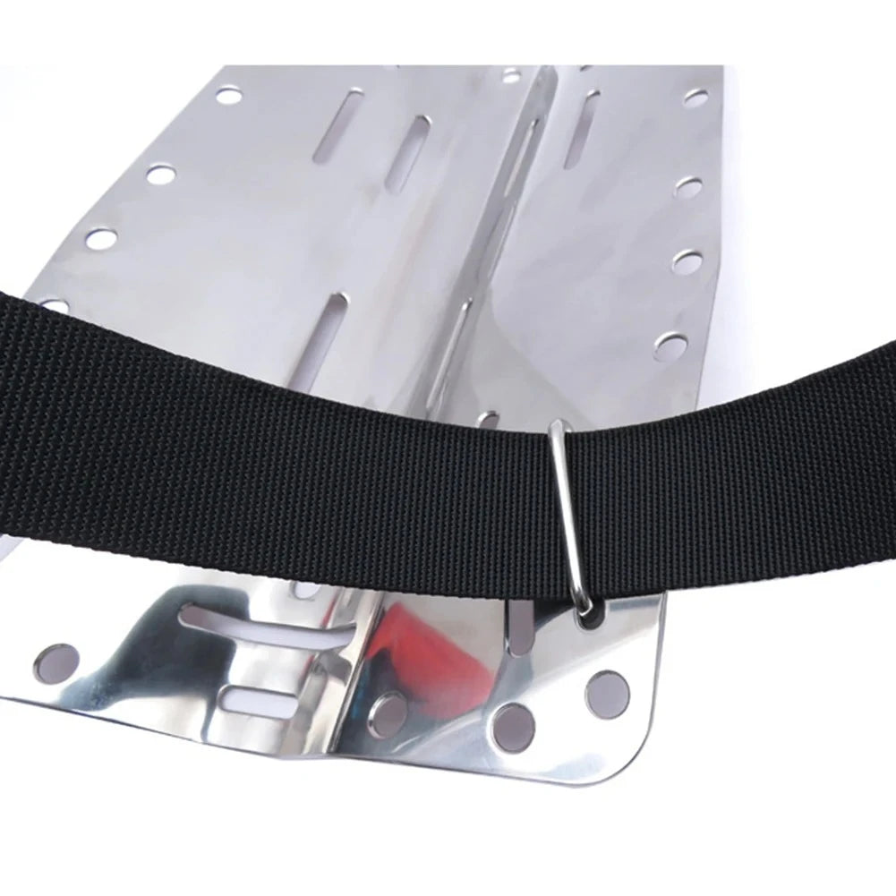 Scuba Diving Backplate Round Harness Adjustable Slider Tech Cave Diving Harness Backplate Chinch Adapter Oasis Select