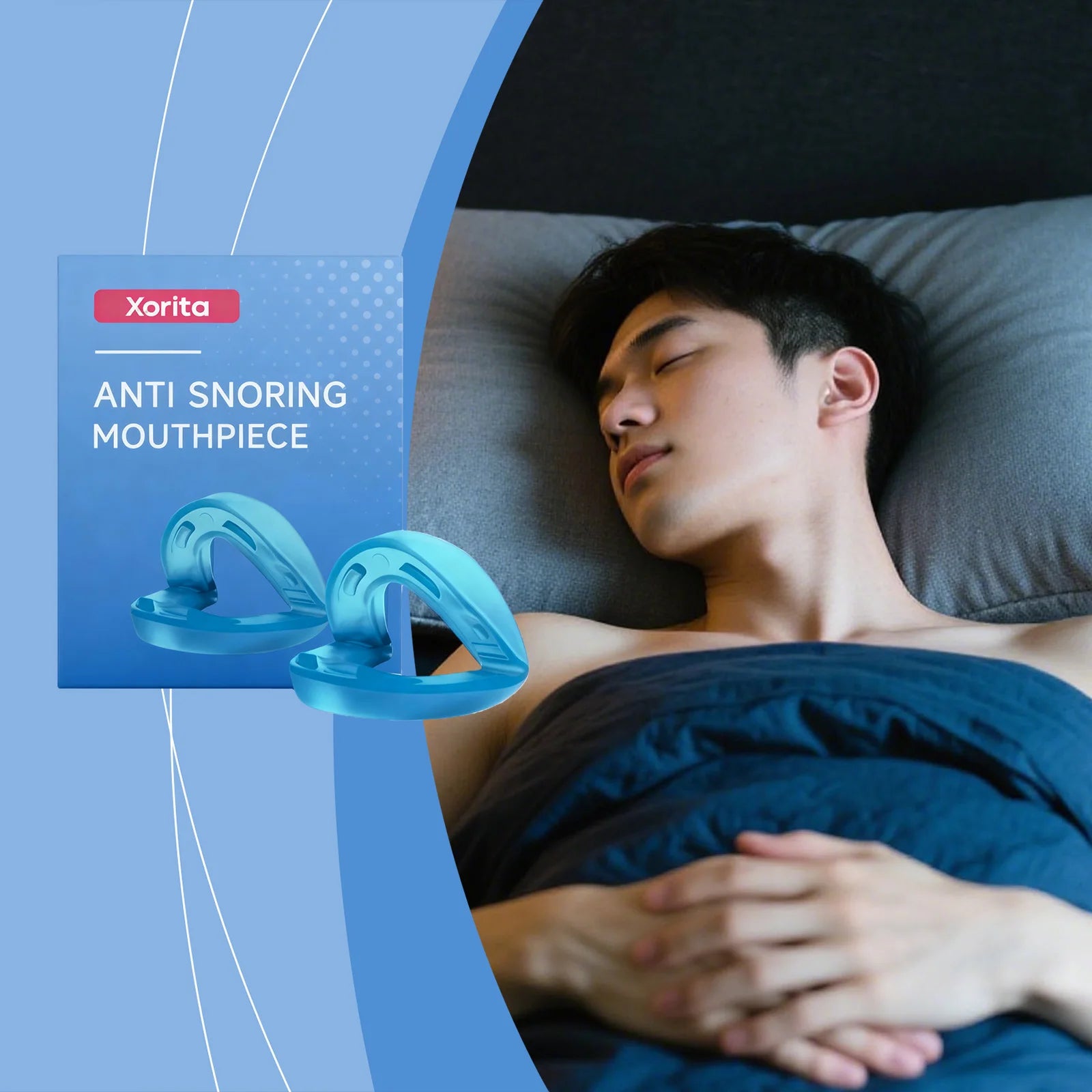 Sleep Care Mouth GuardGentle protection for peaceful night sleep, comfortable upper & lower tray, easy daily care Oasis Select