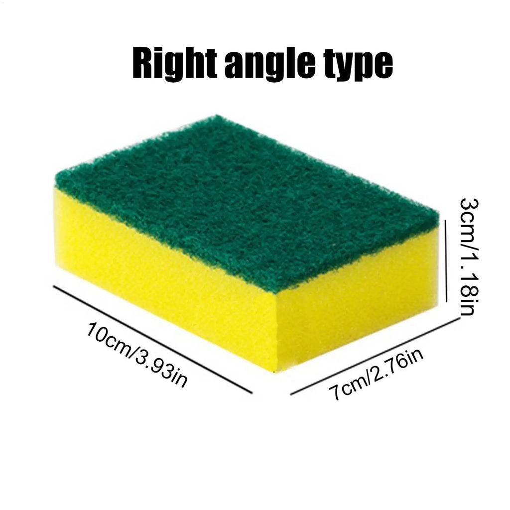 Dish Sponges Kitchen Non-Scratch Kitchen Sponges for Cleaning Reusable Scrubbing Pads Brush Cleaning Tools for Home Bathroom Oasis Select