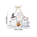Halloween Spooky Castle Paper Door Hanging Decoration