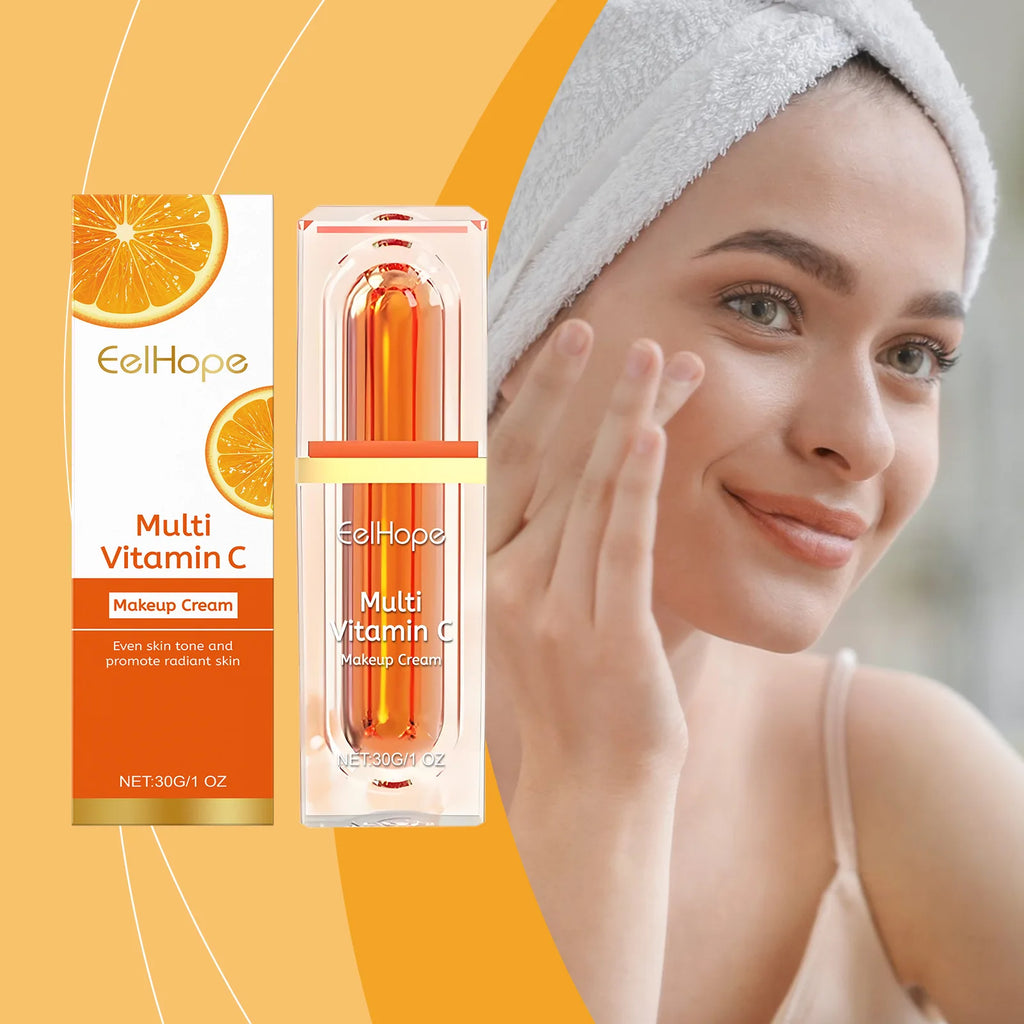 Eelhope Vitamin C Face Cream – Brighten, Tone & Conceal Pores Vitamin C Tone-Up Cream Oasis Select