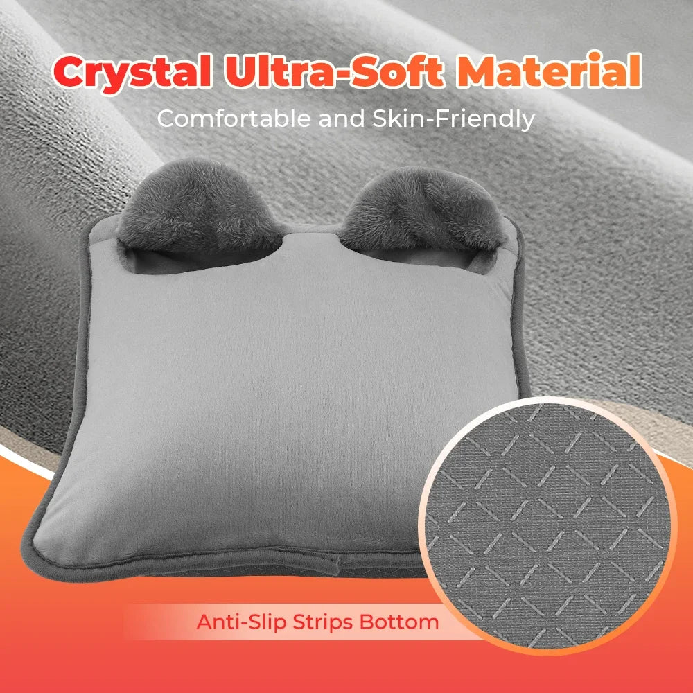Hailicare Electric Foot Warmer Pad – 4 Heat Levels & Timer
