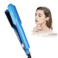 URGGU Wide Titanium Flat Iron – 470°F Dual Voltage Straightener