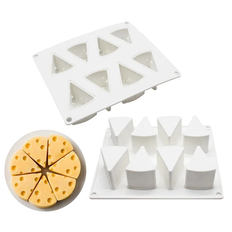 8-Even Silicone Cake Decorating Mold for Baking - Dessert Mousse Pastry Ice Cream Mould Kitchen Tools Oasis Select