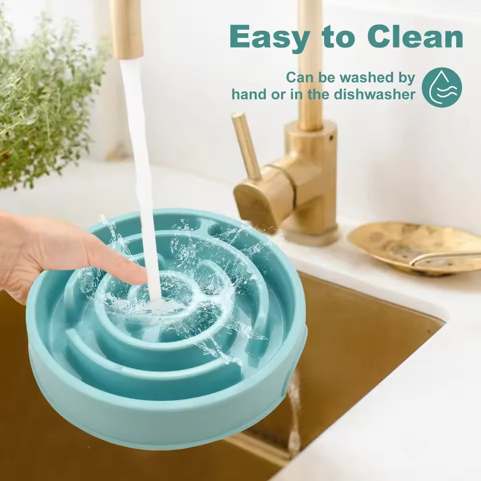 Pet Bowls Slow-Feeding Trays For Cats And Dogs To Prevent Choking Slow-Feeding Trays For Cats And Dogs Licking Pet Supplies. Oasis Select